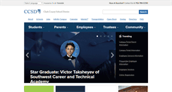 Desktop Screenshot of ccsd.net
