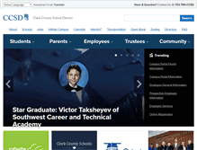 Tablet Screenshot of ccsd.net