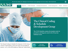 Tablet Screenshot of ccsd.org.uk