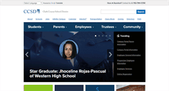 Desktop Screenshot of ecs.ccsd.net