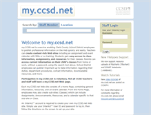 Tablet Screenshot of my.ccsd.net
